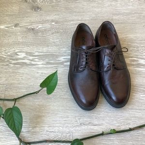 Otisopse Men's Leather Oxford Dress Shoes